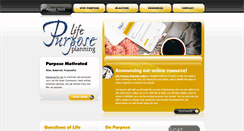 Desktop Screenshot of lifepurposeplanning.org